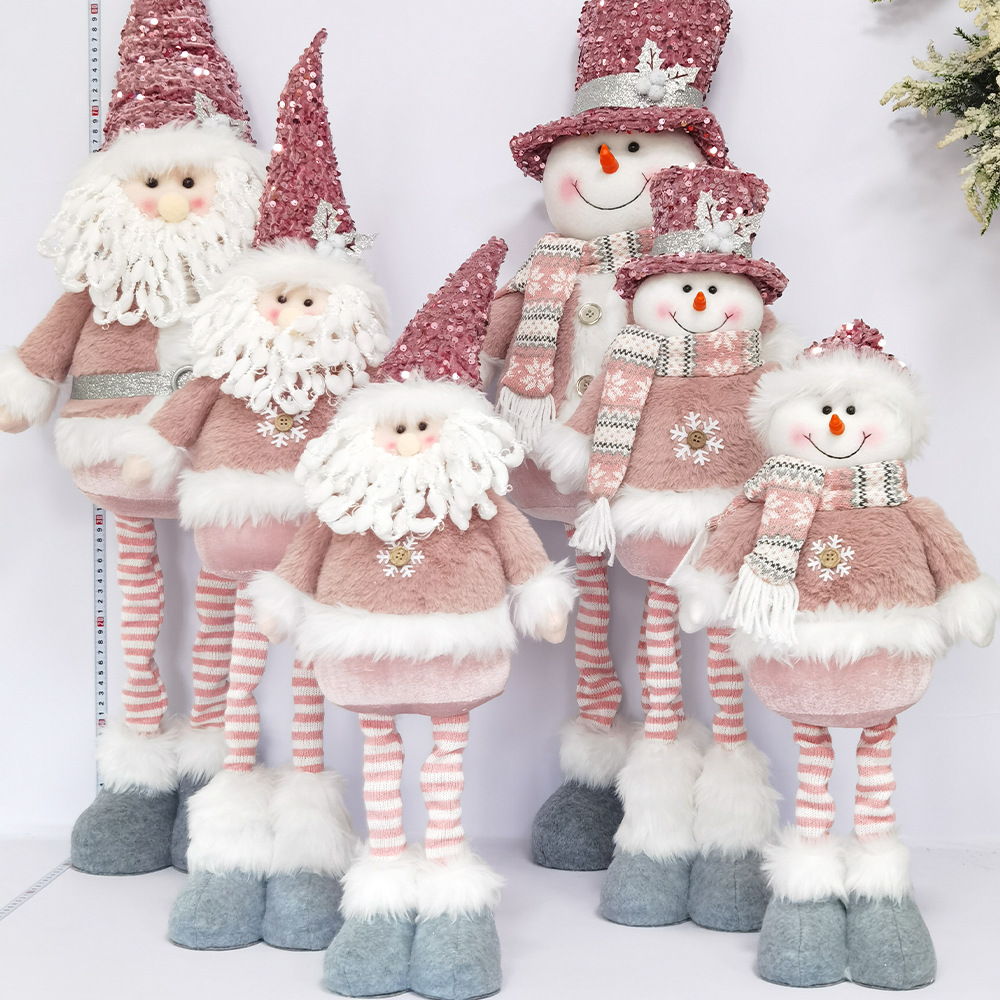 Title 6, 50CM Retractable Santa Claus Snowman Deer Chris...