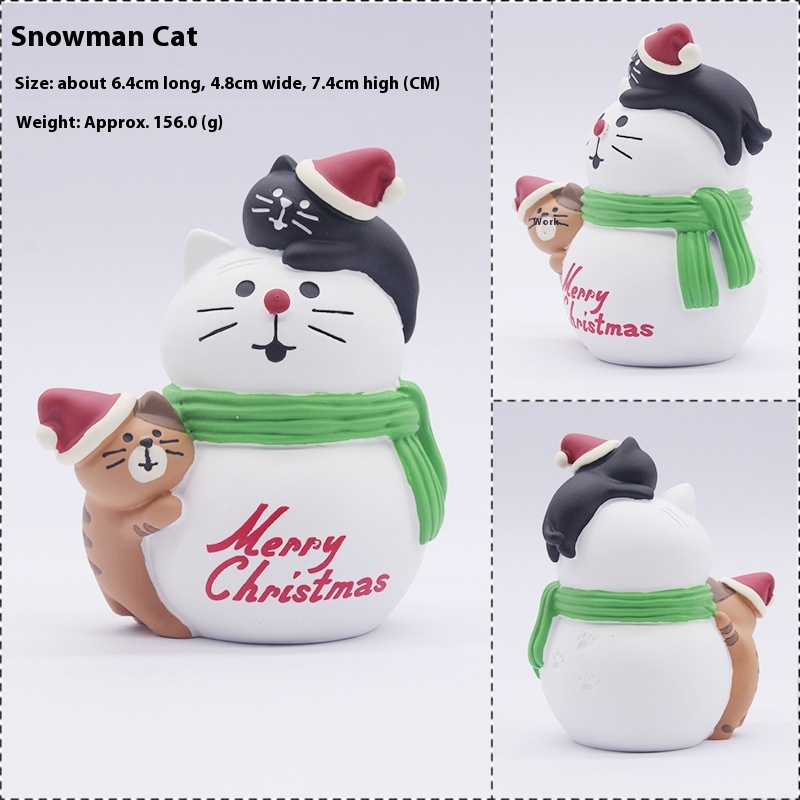 Snowman Cat