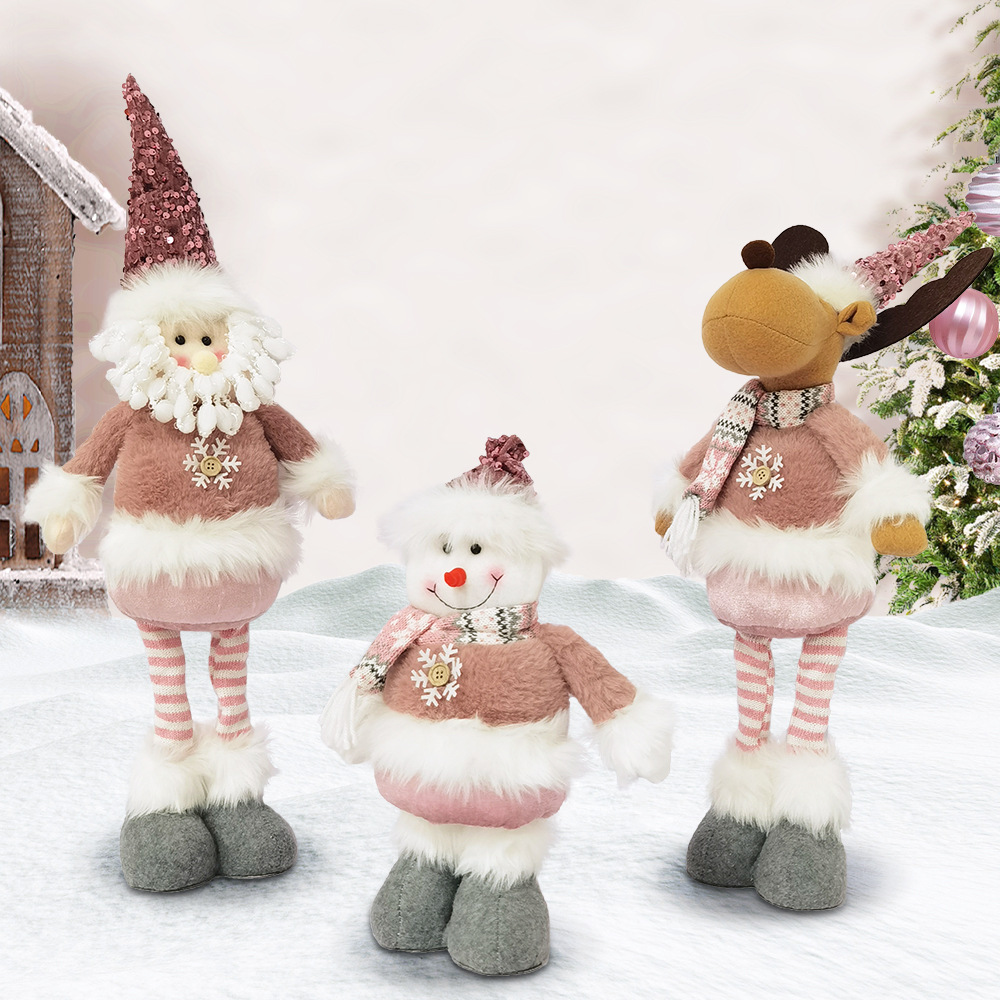 Title 5, 50CM Retractable Santa Claus Snowman Deer Chris...