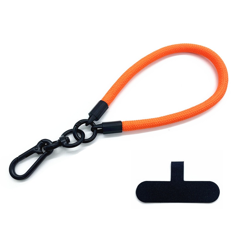 Orange red wristband rope