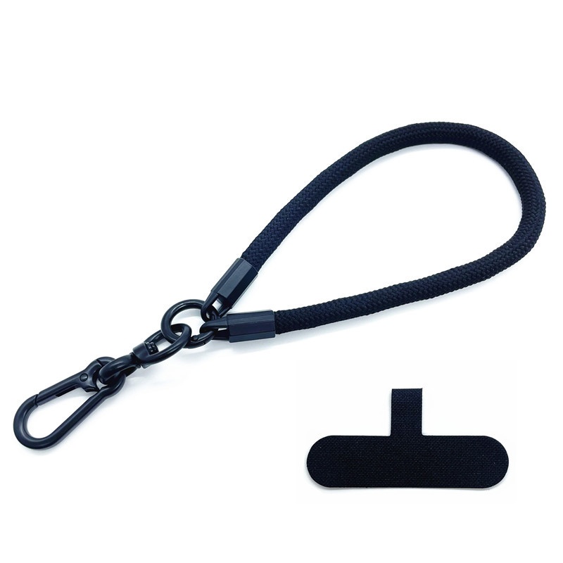 Black wristband rope