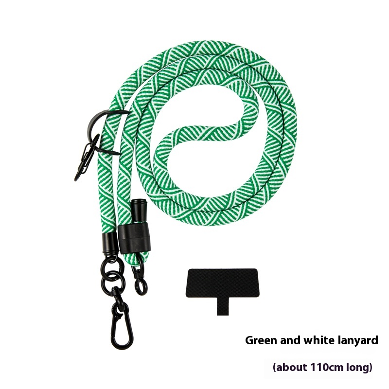 Green White Hanging Rope