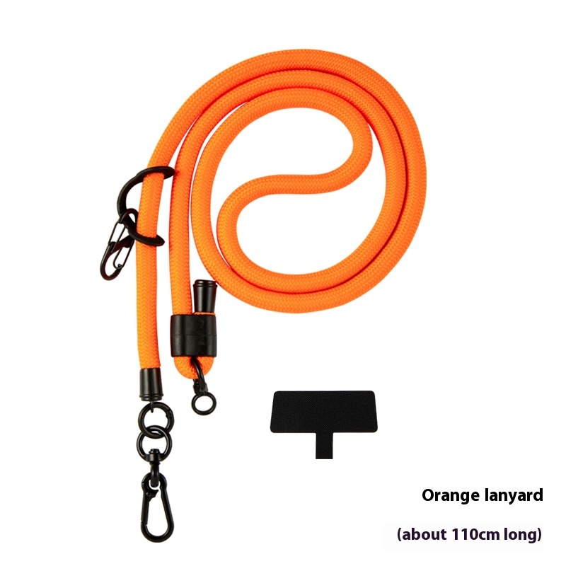 Orange lanyard