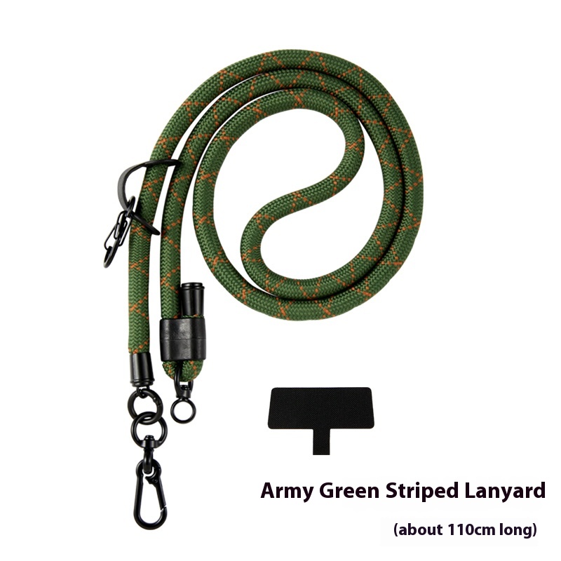 Green Stripe Hanging Rope