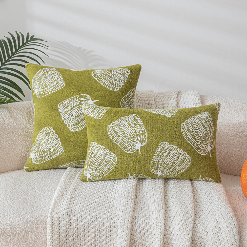 Title 5, Simple Plant Flower Pumpkin Pillow Cover Home