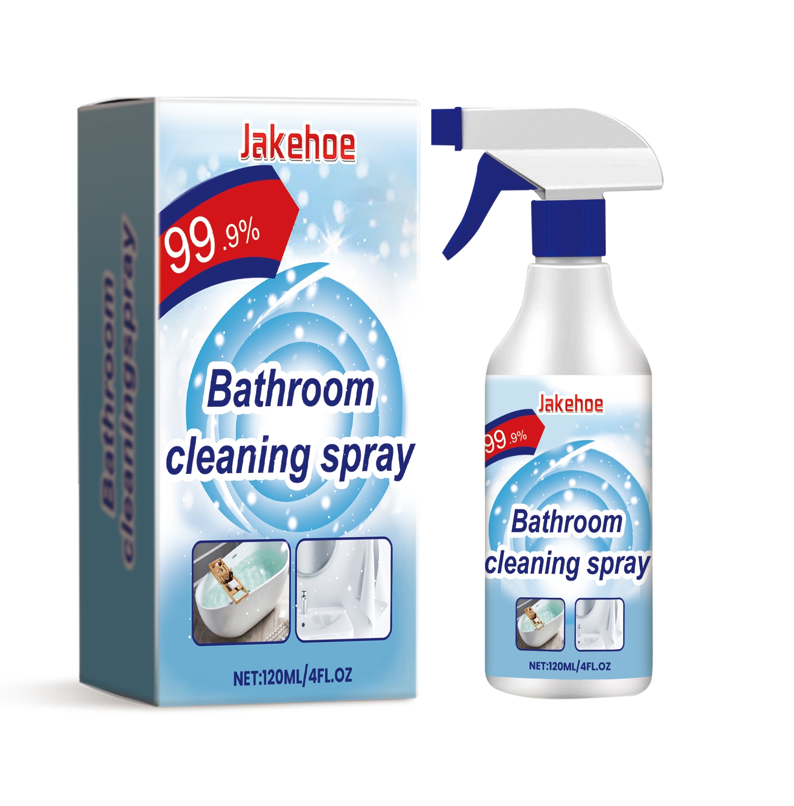 Title 1, Multi Functional Cleaning Spray Bathroom