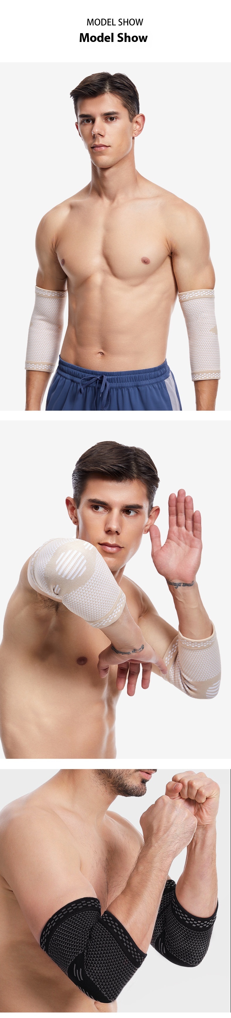 Title 3, Sports Elbow Guard Summer Men