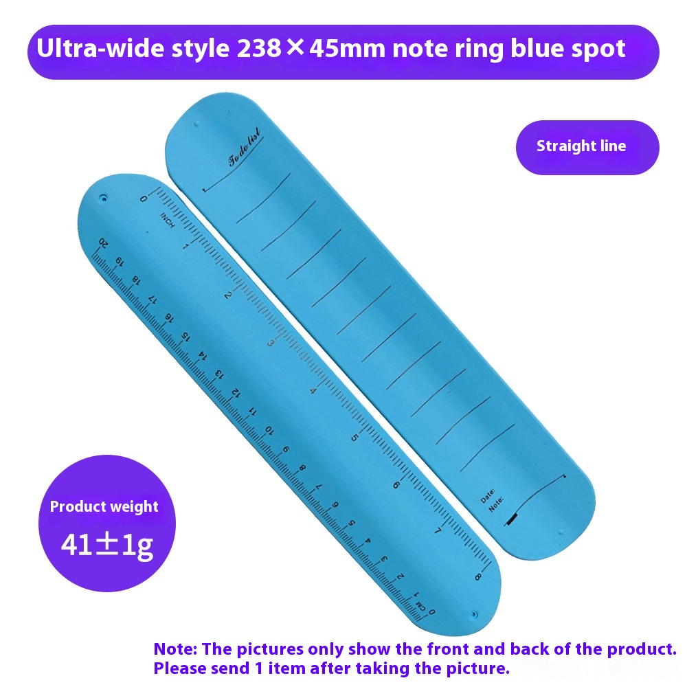 238x 45mm Straight Line Blue