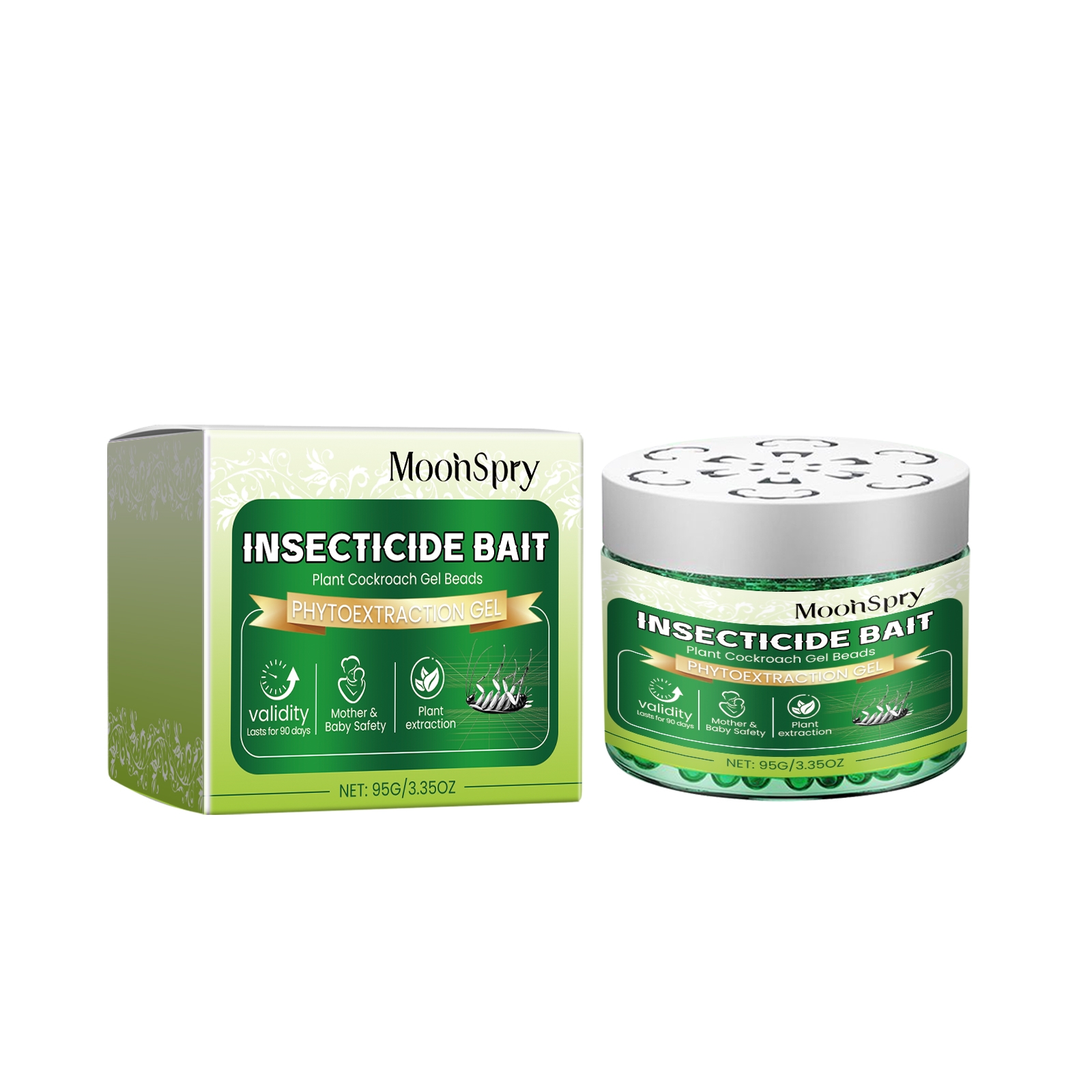 Title 1, Cockroach Killing Magic Box Bait Gel Elimina ef...