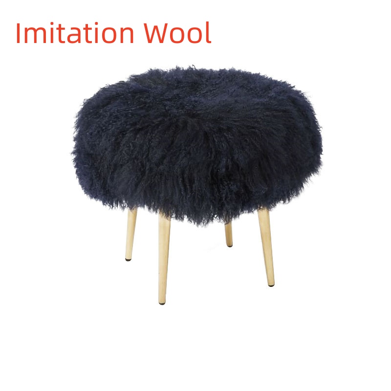 Imitation Wool Black