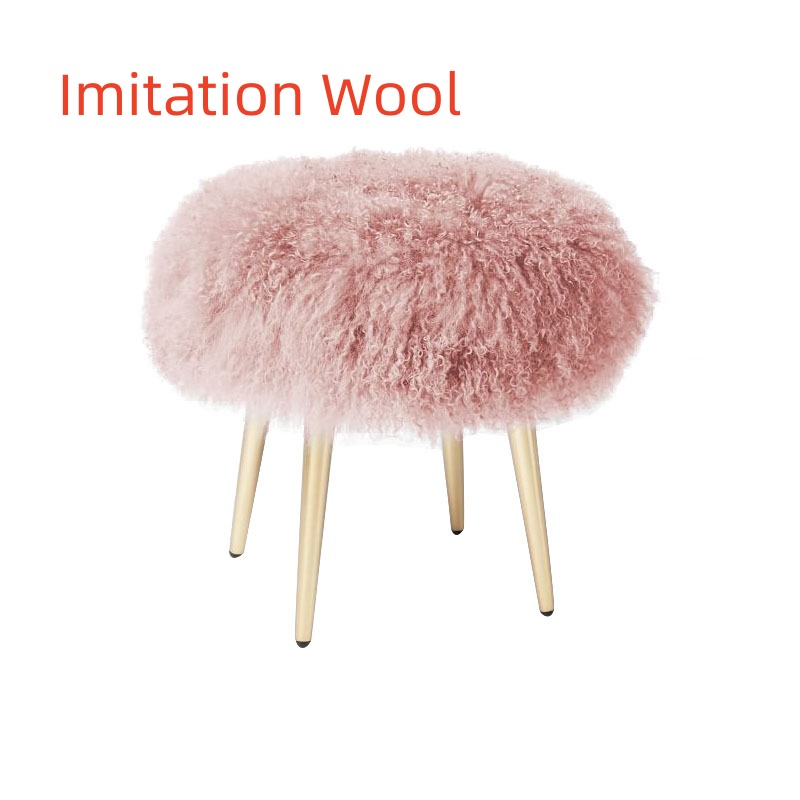 Imitation Wool Pink