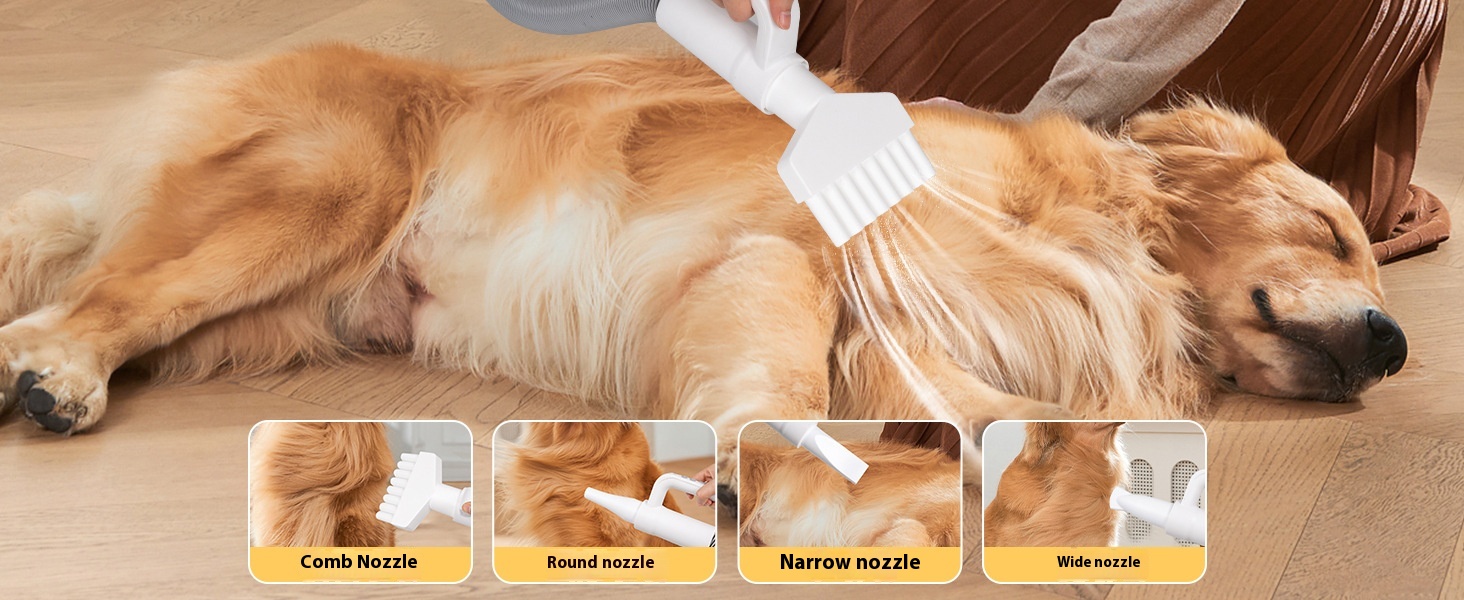 Title 4, Smart Handle Dog Hair Dryer Negative Ion Pet Ha...