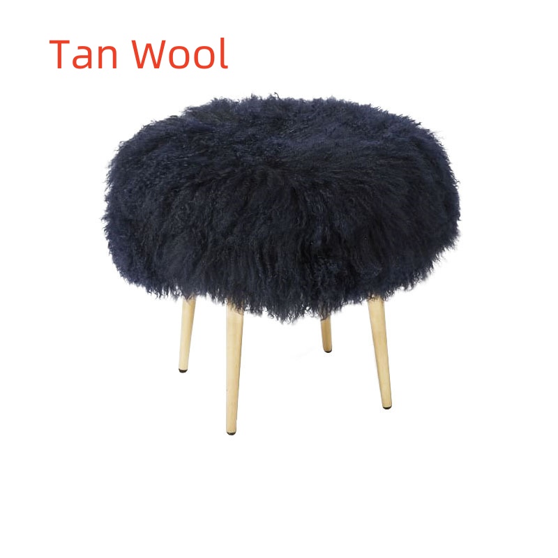 Tan Wool Black