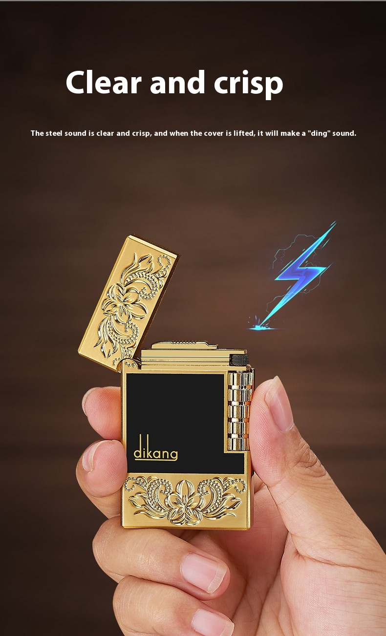 Title 11, Metal Open Flame Personalized Portable Lighter