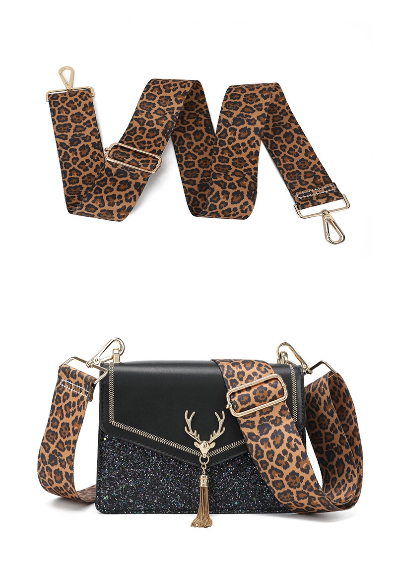 Title 3, All-matching Bag Strap Leopard Shoulder Strap F...