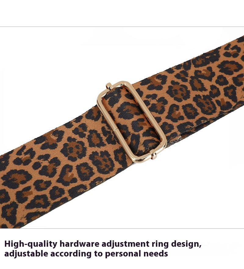 Title 5, All-matching Bag Strap Leopard Shoulder Strap F...