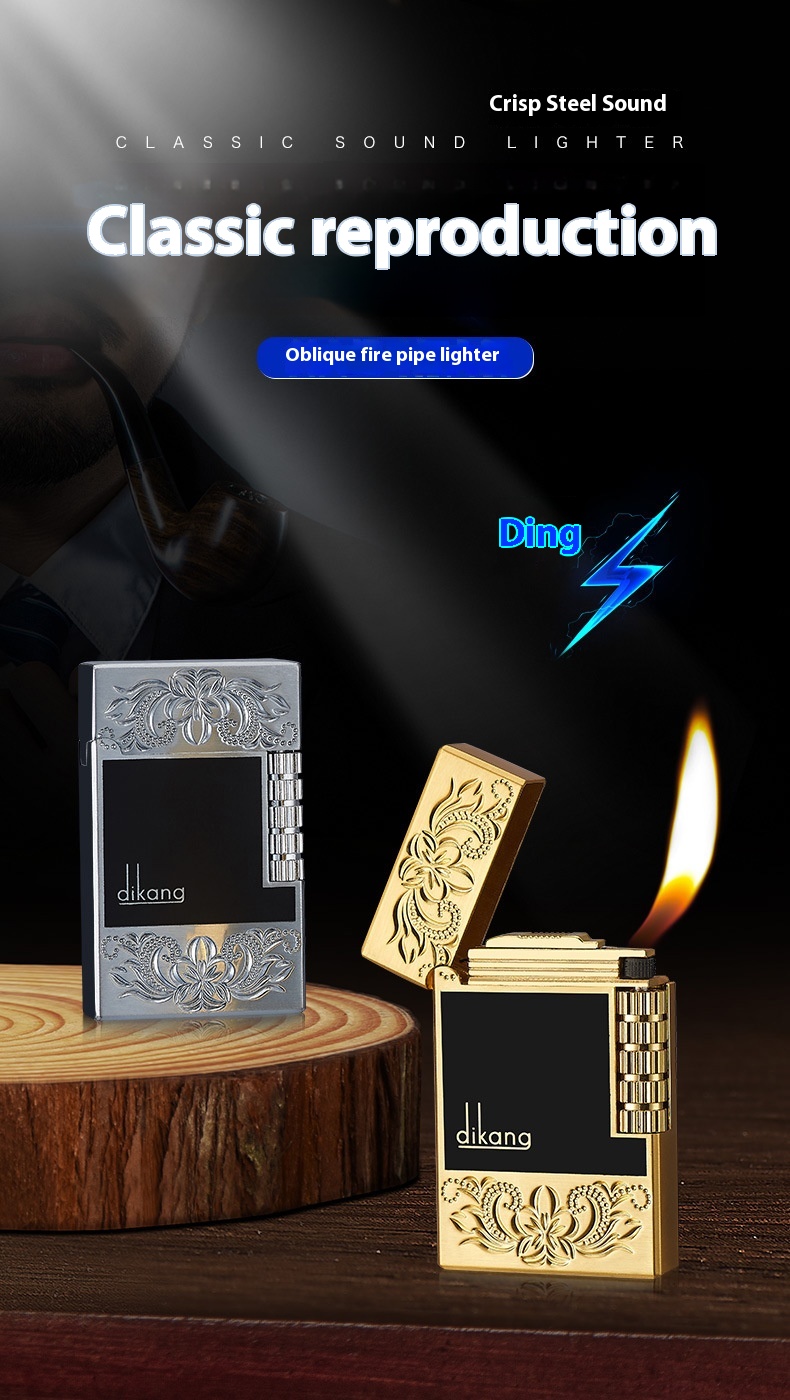 Title 12, Metal Open Flame Personalized Portable Lighter