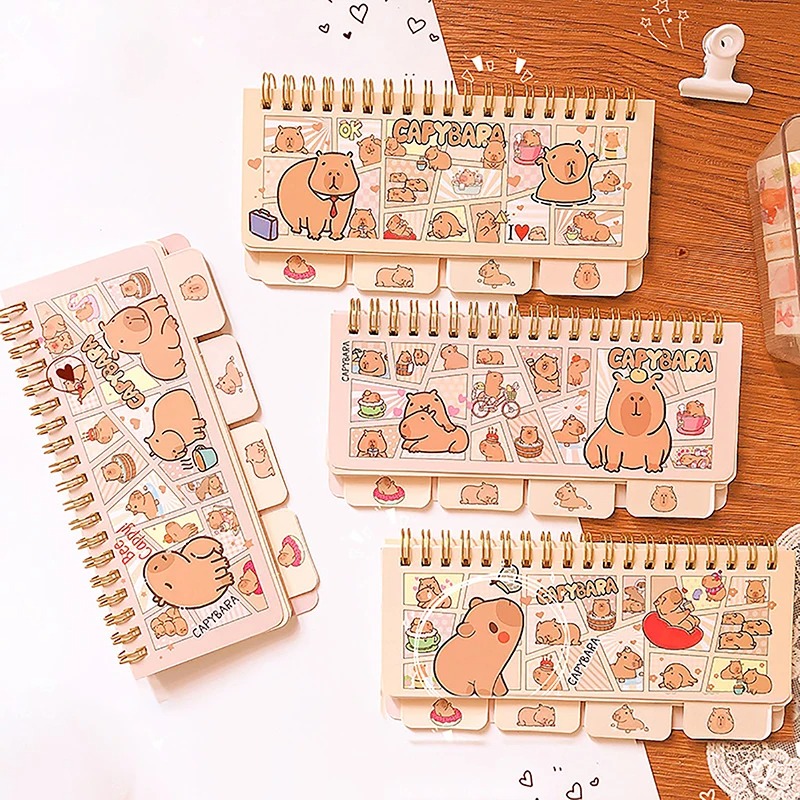 Classification Book Coil Notebook Ins Good-looking Cute Color