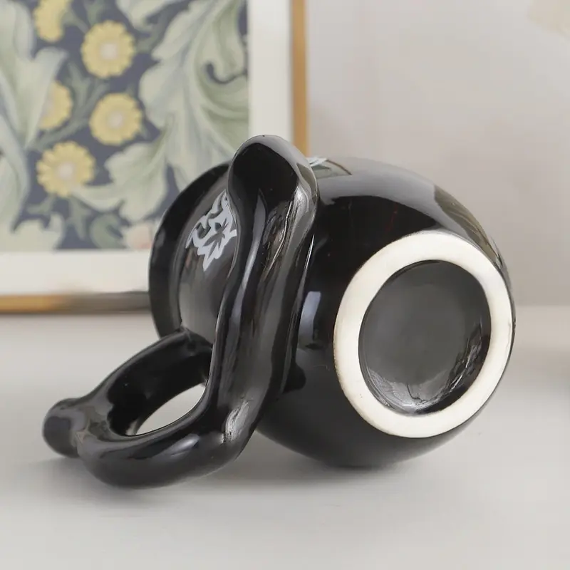 Multi-functional Ceramic Double-layer Coffee Smoking Cup