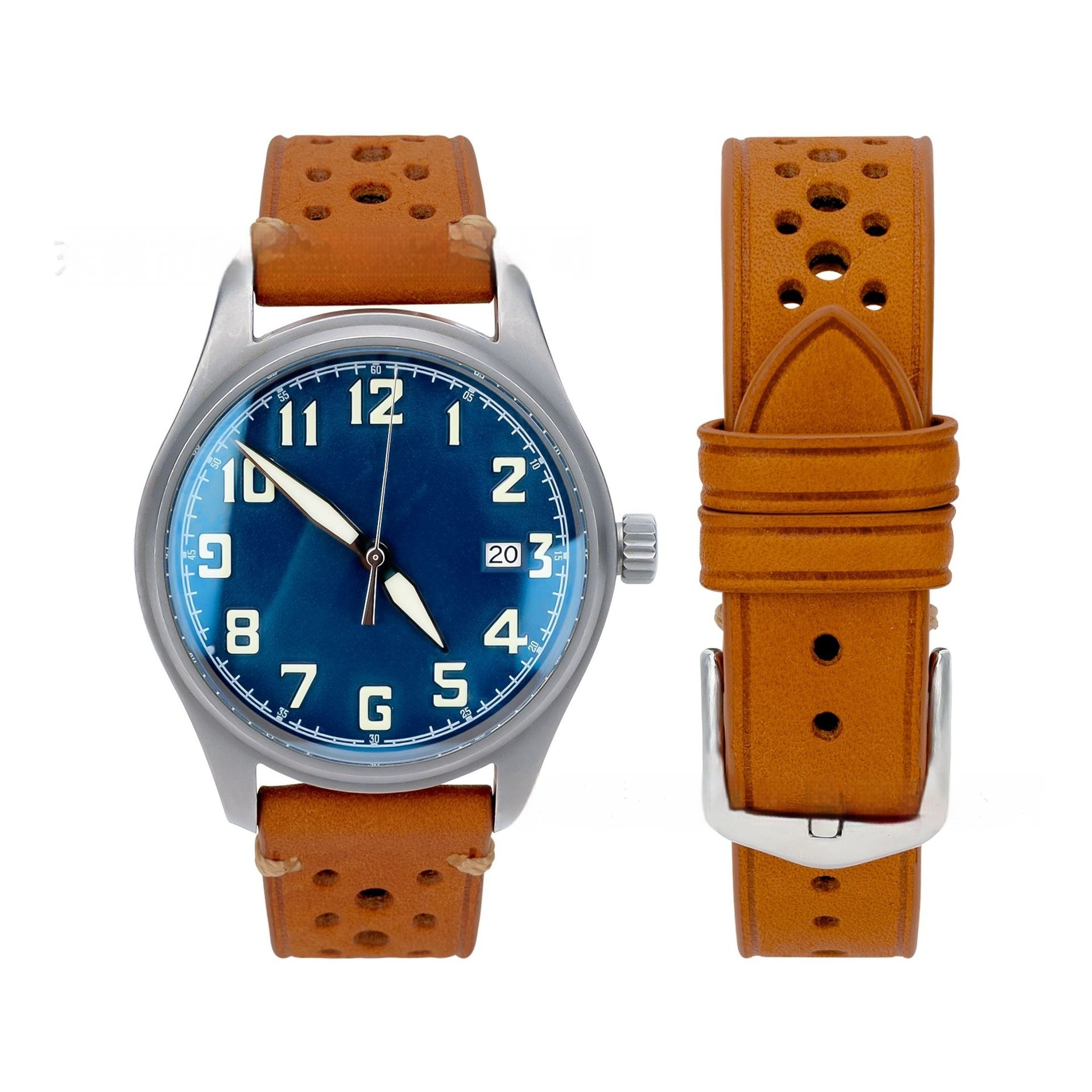Orange Yellow Steel Buckle