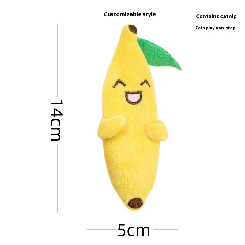 Banana Catnip Doll