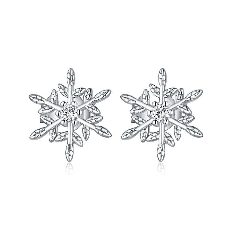Aifule Irregular Round Earrings S925 Inlaid Customer Designed