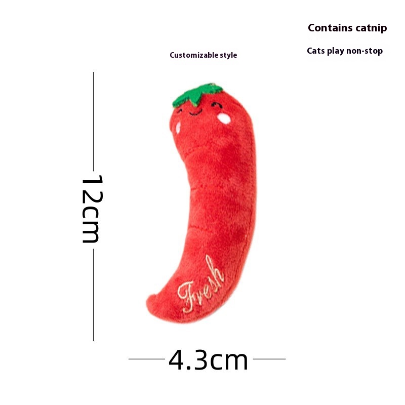 Red Chilli Catnip Doll