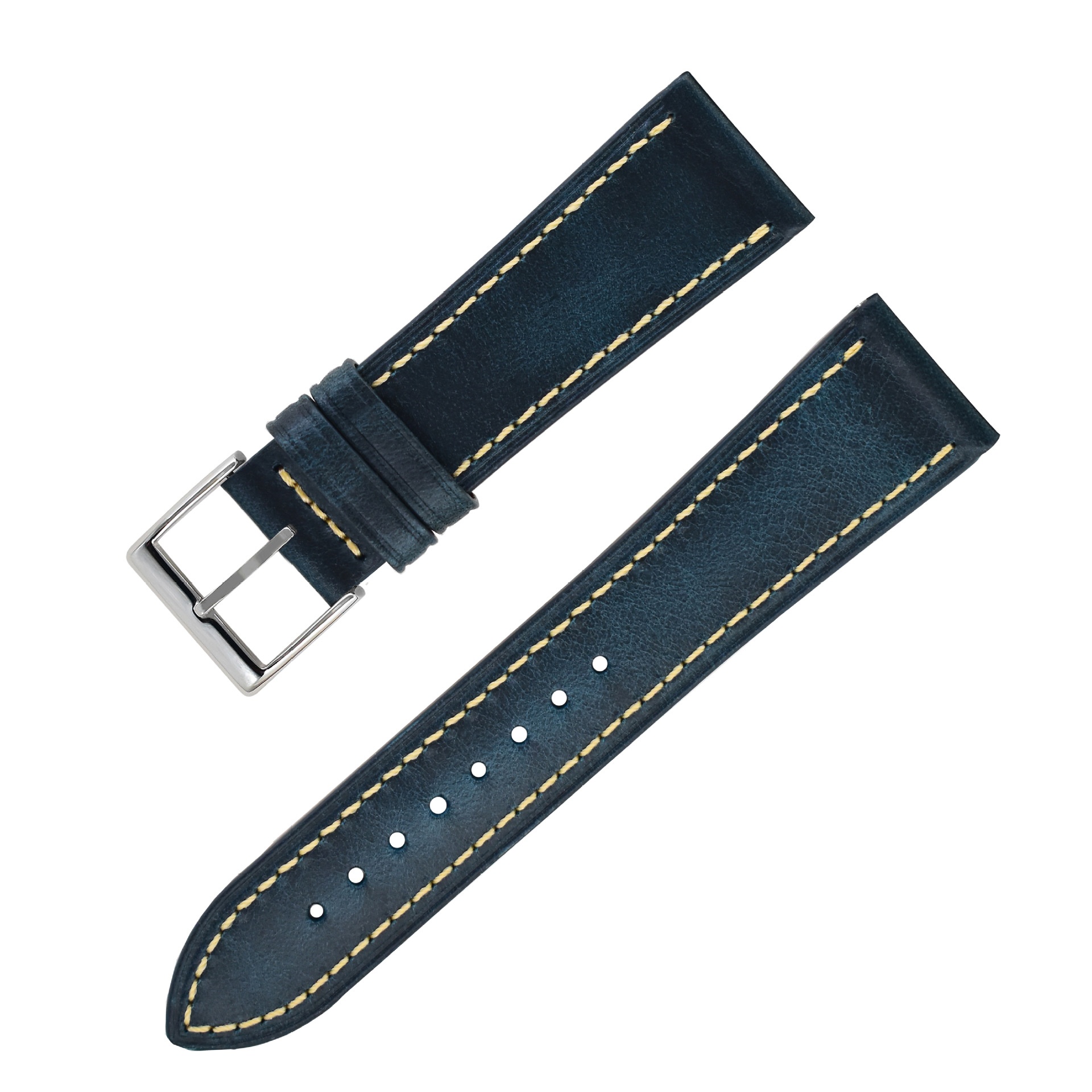 Royal Blue Steel Buckle