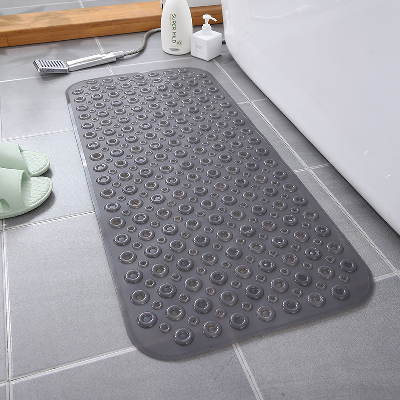 Title 3, Large Bathroom Non-slip Mat Elastic PVC