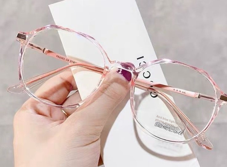 Transparent Pink Frame