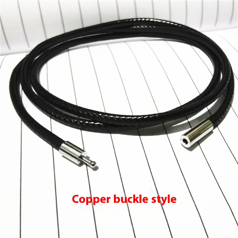 Creative Simple Leather Rope Braided Necklace