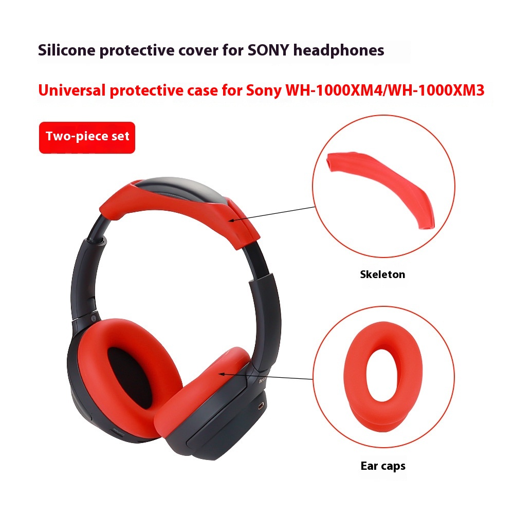 Title 6, Headset Protective Cover Head Beam Set Ear Cap ...