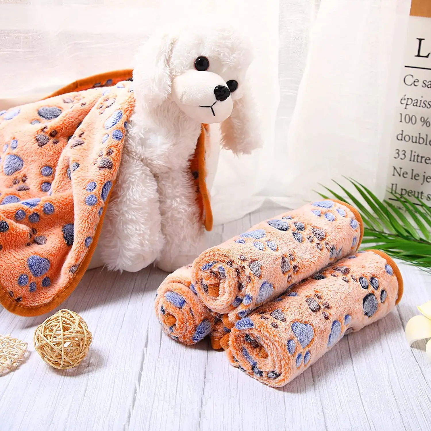 Pet Blanket Dog Cat Coral Fleece
