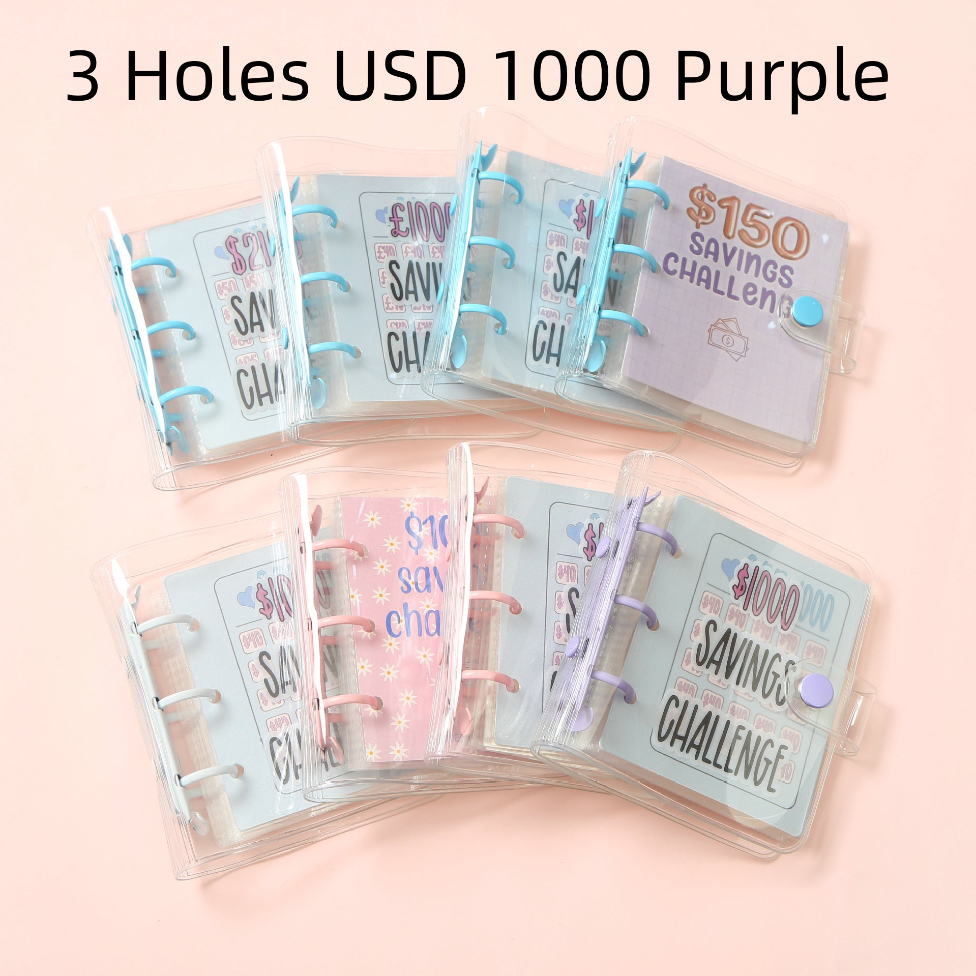 3 Holes USD 1000 Purple