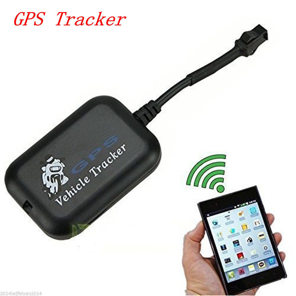 Title 4, GT005 Motorcycle Electric Vehicle GPS Locator A...