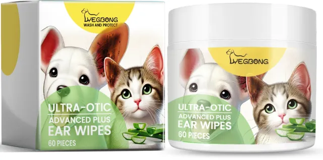 Cat And Dog Ear Cleaning Cotton Pads 1Box - Shop at LoveMi