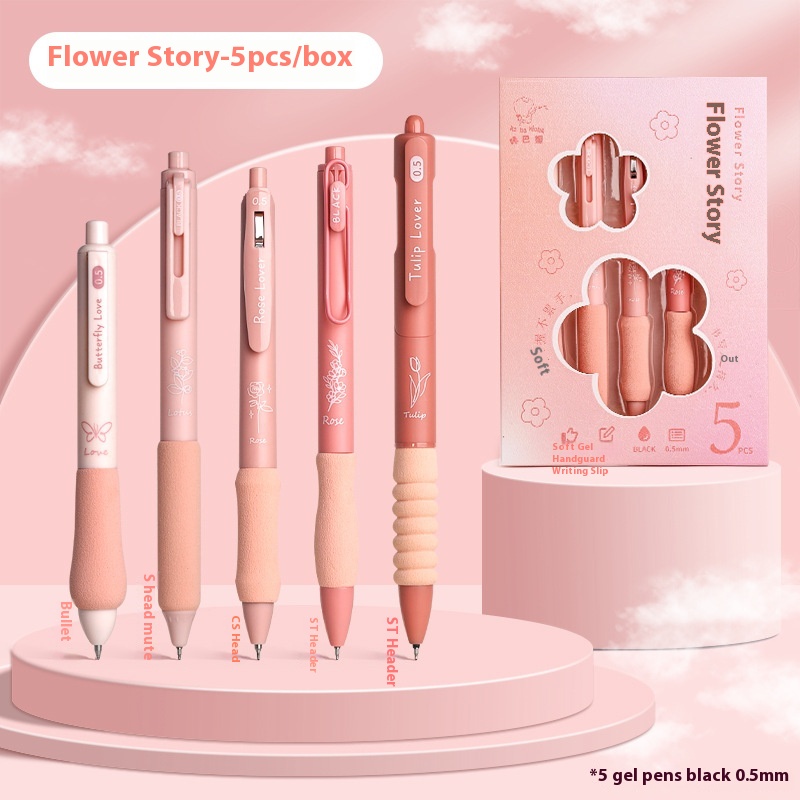 Title 1, Cartoon Fashion Personality Press Gel Pen for s...