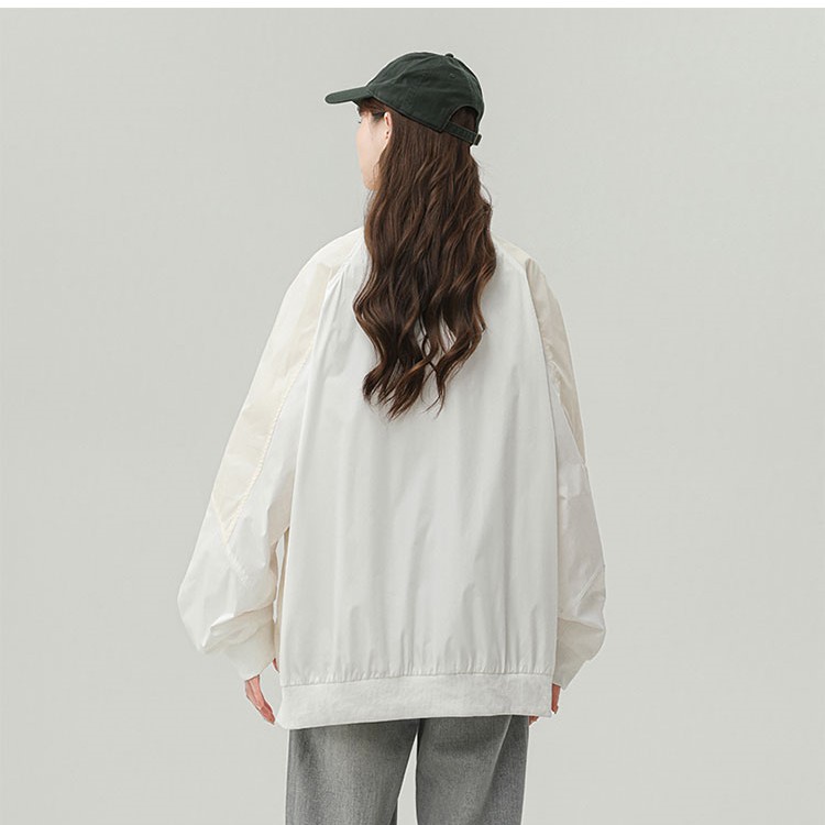 Neutral Loose Stitching Sun Protection Clothing