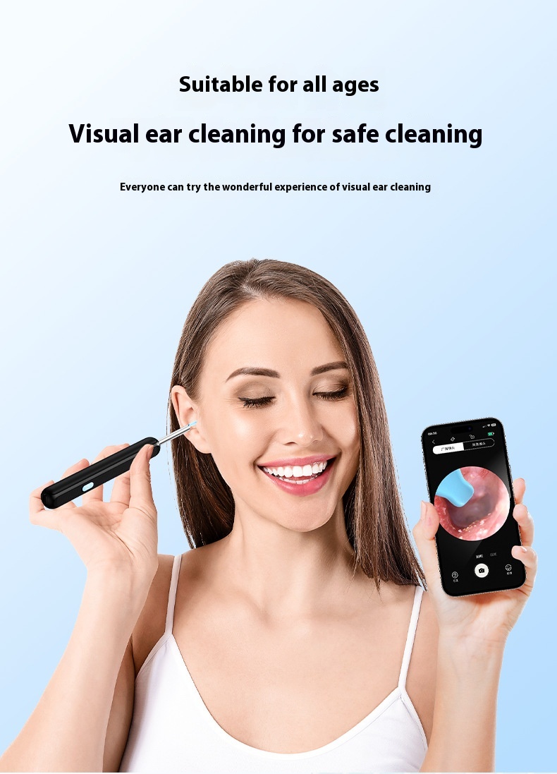 Title 5, HD Visual Wireless Intelligent Luminous Ear Pick