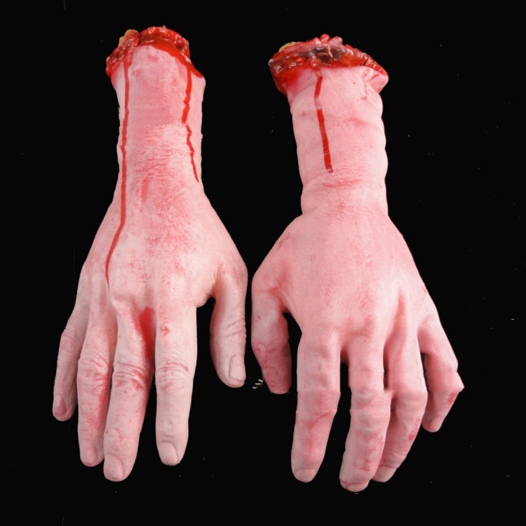 Title 2, Broken Hands Blood Cloth Strips Blood Gauze Hau...