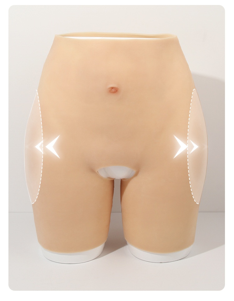 Title 13, Open-end Sexy Raised Buttocks Silicone Padded P...