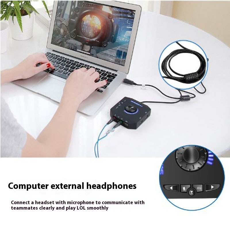 Title 8, Usb External Sound Card Desktop Computer Laptop...