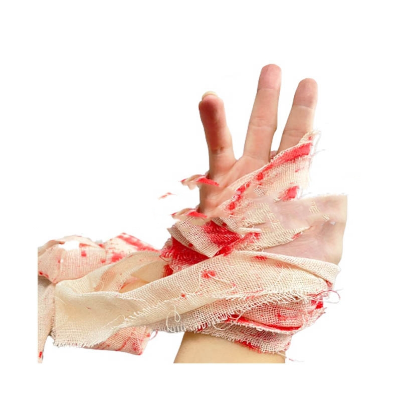 Title 3, Halloween Blood Cloth Strip Bandage Isolation B...