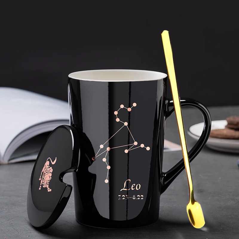 Title 4, Twelve Constellation Creative Gift Ceramic Wate...