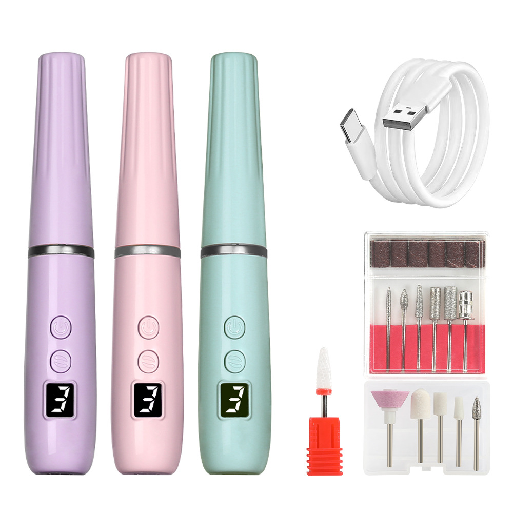 Title 6, Portable Nail Polishing Machine Long Endurance ...