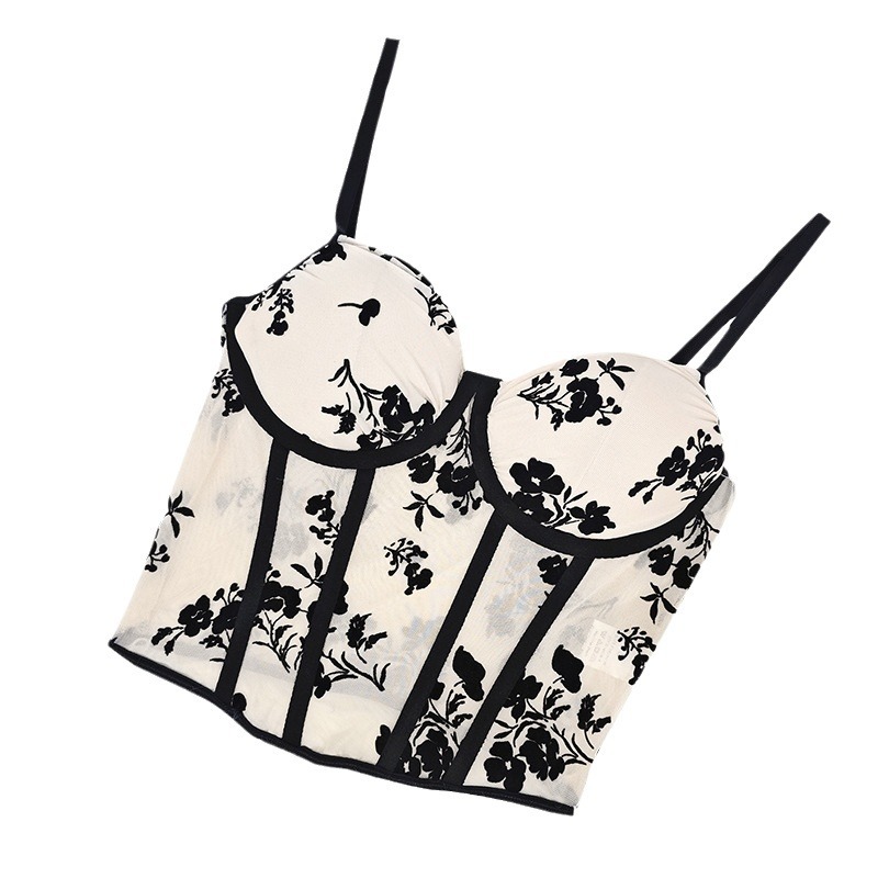 Women's Fashion Personality Fishbone Bra Camisole - Image 8