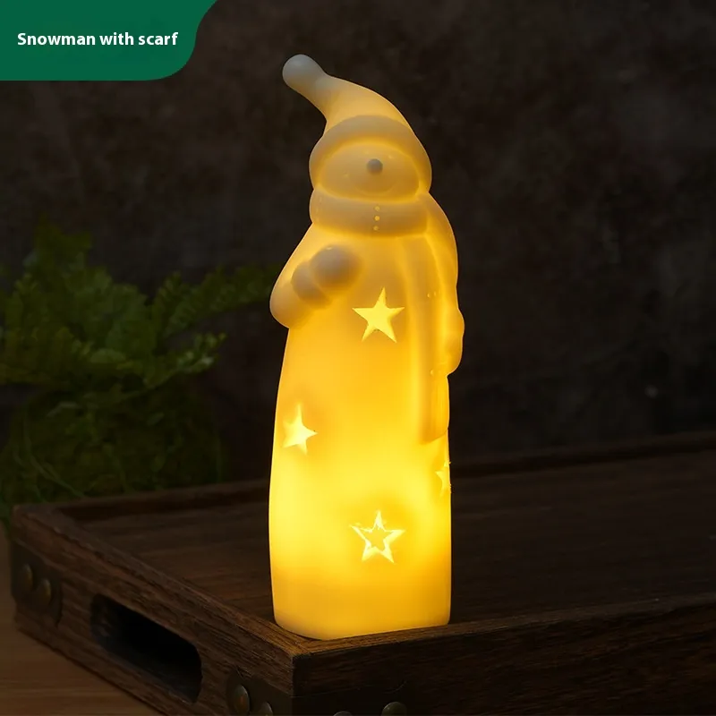 Christmas Night Lights Creative Bedside Lamp LED Candle Light – image 5