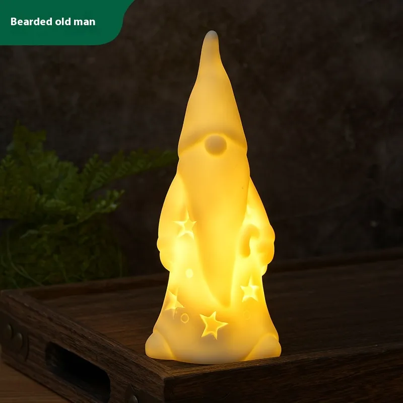 Christmas Night Lights Creative Bedside Lamp LED Candle Light – image 7