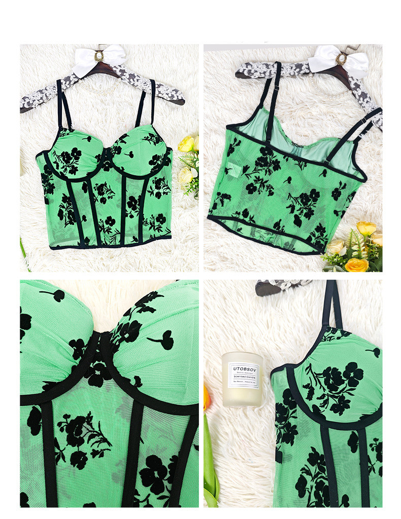 Women's Fashion Personality Fishbone Bra Camisole - Image 5