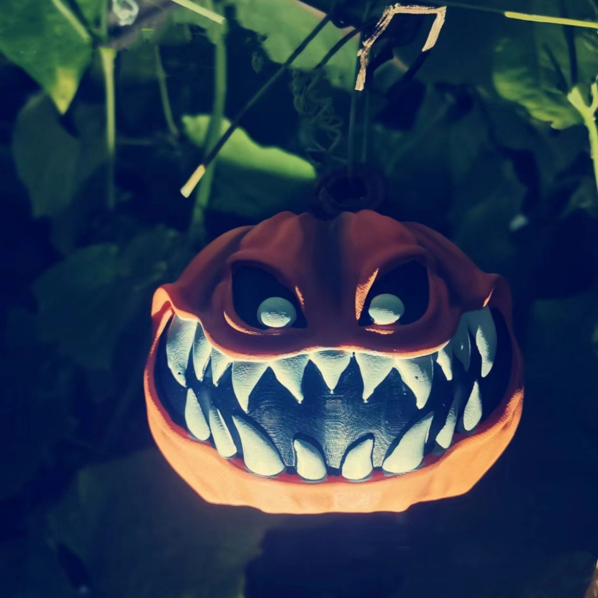 Title 6, Halloween Horror Simulation Pumpkin Creative Pe...